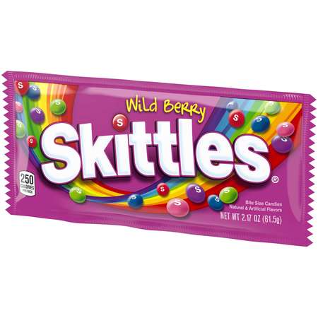 Skittles Skittles Wild Berry Candy 2.17 oz., PK360 108227